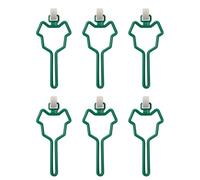 Psdndeww 6 Uds. Clip De Soporte para Bolsa para Excrementos De Liberación Manual Herramienta Esencial para Caminar para Propietario del Perro para Experiencia Divertida De Caminar Actividades Aire