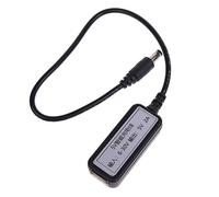 Psdndeww Adaptador de carga macho DC5521 a USB 6V-30V entrada 5V2A adaptador de cargador de salida para teléfonos celulares tabletas a cable adaptador de conversión para carga pequeña o electrónica