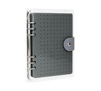 Psdndeww Álbum de almacenamiento de fieltro resistente personalizable con 6 páginas protectoras para organizar broches e insignias, como se describe