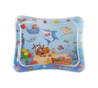 Psdndeww Alfombrilla de refrigeración para gatos, almohadilla para siesta, cama inflable para perros, tumbona con temática oceánica, tapete de agua creativo