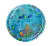 Psdndeww Alfombrilla de refrigeración para gatos, almohadilla para siesta, cama inflable para perros, tumbona con temática oceánica, tapete de agua creativo