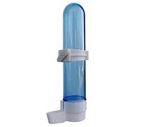 Psdndeww Alimentador automático para pájaros, loro, cacatúa, bebedor de agua, tazón, dispensador de jaula, suministros