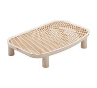 Psdndeww Bandeja De Basura De Gran Tamaño contra La Dispersión del Gato Tapete De Red De PVC para Animales De 15 Kg. Plan Fácil Y Que Se Adapta a La Mayoría De Las Cajas De 18 X 12 Pulgadas contra La