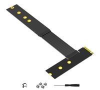 Psdndeww Cable Adaptador De Disco Sólido PCIE4.0 NVME Longitud Total De 41 Cm Admite Todos Los Factores De Forma Admite Discos 2230 a 2280 Sin Alimentación Externa Cable De Extensión De Disco Sólido