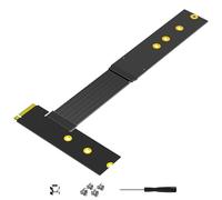 Psdndeww Cable Adaptador De Disco Sólido PCIE4.0 NVME Longitud Total De 41 Cm Admite Todos Los Factores De Forma Admite Discos 2230 a 2280 Sin Alimentación Externa Cable De Extensión De Disco Sólido