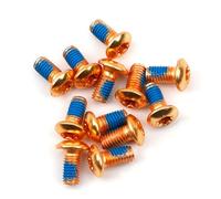 Psdndeww Caja de 12 tornillos de rotor de freno de disco de bicicleta de montaña T25 de aleación de acero para tu bicicleta de montaña para talleres de reparación, deportes y entretenimiento> Ciclismo