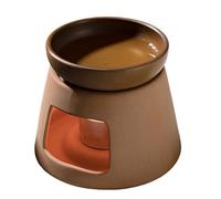 Psdndeww Calentador De Tetera Multiusos De Cerámica Soporte Difusor De Aceite Esencial para Oficina/hogar Quemadores De Incienso De Cerámica para Relajación