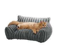 Psdndeww Cama creativa para mascotas, lujoso cojín para perros y gatos, suave, cómodo, sofá cama de varios colores