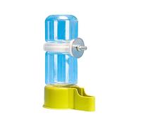 Psdndeww Comedero automático para pájaros, loros, periquitos, cacatúas, alimentación automática, dispensador de alimentos transparente