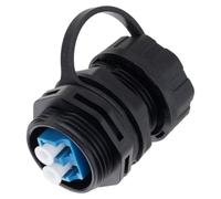 Psdndeww Conector de acoplador de fibra IP68 para acopladores visuales de fibra industriales y centros de datos