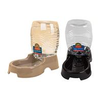 Psdndeww Dispensador automático de agua para alimentador, gran capacidad, para perros pequeños y grandes, cachorros, gatitos, fácil de usar
