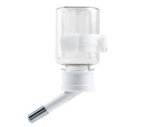 Psdndeww Dispensador automático de agua para hámsteres para colgar jaulas, cuenco de riego para mascotas pequeñas, botella de agua para conejos