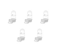 Psdndeww Dispensador de agua colgante automático para jaula, contenedor de alimentos para pequeños africanos para loros pequeños para juego de conure grande