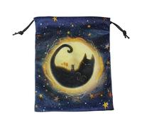 Psdndeww Divinations Tarot - Bolsa de dados para bodas, mantel de oráculos, bolsa de almacenamiento de joyas, bolsa de tarot con cordón