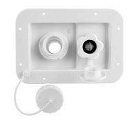 Psdndeww Entrada De Agua De De Resistencia con Herramienta Sencilla Fácil Configuración Tamaño Pequeño para Un Suministro De Agua Estable Durante Los Viajes por Carretera Puerto Antifugas