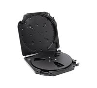 Psdndeww Estructura de almacenamiento de cinta transportable de 7 pulgadas con mecanismo de bloqueo y bolsa de transporte para conservación de sonido, almacenamiento de cinta densa para equipos de