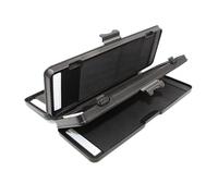 Psdndeww Estructura De Almacenamiento De Sedal De Pesca con 10 Ranuras para Pesca con Quejas Plan Resistente Agua Estuche Portátil Compacto Caja De Gestión De Sedal Profesional