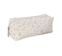 Psdndeww Estuche para lápices de gran capacidad, bolsa de maquillaje, estuche para bolígrafos estéticos, suministros de regreso a clases, arcos de maquillaje, gran capacidad, Lavender