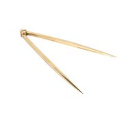 Psdndeww Instrumento Divisor Marino Elaborado con Precisión para Cálculos Herramienta De Navegación De Latón para Integración De Sextante Divisor De Dibujo De Grado Marino