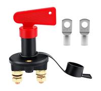 Psdndeww Interruptores De Batería 500A Diseño Impermeable Componentes De Latón para Aplicaciones Marinas De Automóviles Drenaje No Deseado Interruptores De Desconexión De Batería