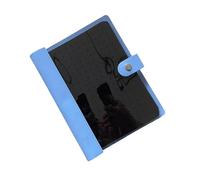 Psdndeww Libro portátil de almacenamiento de alfileres, 8 páginas, organizador de viaje, textura de fieltro, adecuado para broches y almacenamiento de insignias, como se describe