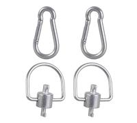 Psdndeww Llave De Bloqueo HVAC 2 Piezas Conveniente Con Anillos Acero Reparación Aire Acondicionado Herramienta Instalación Herramientas Instalación Tapas