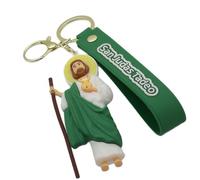 Psdndeww LLavero De Jesús Muñeca Dibujos Animados Colgante Llaveros Regalos Cumpleaños Mochila Accesorios Abalorio Para Bolso