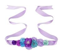 Psdndeww Lujosos Diamantes De Imitación Adornados Con Cinturón Rosas Faja Maternidad Pretina Evento Formal Y Declaraciones Cotidianas Accesorio Uso Diario