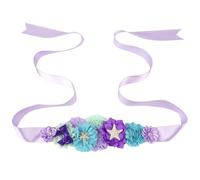 Psdndeww Lujosos Diamantes De Imitación Adornados Con Cinturón Rosas Faja Maternidad Pretina Evento Formal Y Declaraciones Cotidianas Accesorio Uso Diario