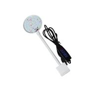 Psdndeww Luz LED para Acuarios Multicolores con Control Automático De Brillo Diseño De Clip Energía Alimentada por USB Ahorro De Energía Luz Silenciosa para Acuarios para Dormitorio