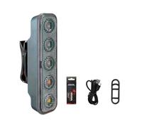 Psdndeww Luz Trasera De Detección Automatizada Luz Trasera Advertencia Freno Resistente Agua para Seguridad En Ciclismo Nocturno Lámpara Seguridad En Ciclismo Múltiples Modelos