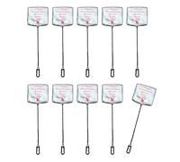 Psdndeww Neta De La Limpieza Peces Y Peces para Acuarios Caseros Y La Tienda Mascotas Fáciles Usar con Buena Pesca Estanque 10 Piezas