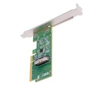 Psdndeww PCIE 5.0 a MICO 8i Para mejorar la conexión del ordenador Adaptador de host para PCIe NVME Accesorios de tarjeta adaptadora