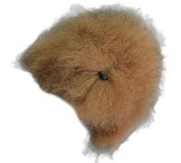 Psdndeww Postizo De Práctica De Cuidado De Mascotas Sin Recortar Sintético Cabeza De Perro Modelo De Maniquí Accesorios De Exhibición para Bricolaje Estilismo para Perros Suministros De Práctica De