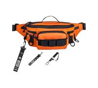 Psdndeww Práctico Paquete De Cintura Pesca Impermeable 6 Compartimentos Almacenamiento Mayor Comodidad Soporte para Hombros Equipo Exploración Paquete Pesca con Correa Ancha Ajustable