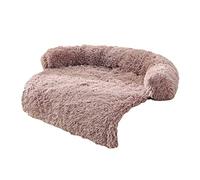 Psdndeww Sofá cama de felpa para perro, cama de felpa de invierno, cama de felpa para perro, cama de felpa para coche, cama para mascotas, cómoda, cálida para perros, accesorios de perreras
