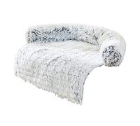 Psdndeww Sofá cama de felpa para perro, cama de felpa de invierno, cama de felpa para perro, cama de felpa para coche, cama para mascotas, cómoda, cálida para perros, accesorios de perreras