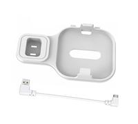 Psdndeww Soporte De Pared para Cámara Diseño Seguro a Prueba De Sacudidas Instalación Sin Taladro Acabado Moderno para Vigilancia De Módulos De Sincronización Soporte para Cámara De Seguridad ABS