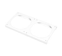 Psdndeww Soporte para Ventilador De PC Sin Herramientas Agrega 15 Mm De Altura a Las Cajas De Estaciones De Trabajo Compactas Soporte De Instalación para Ventilador Sin Herramientas