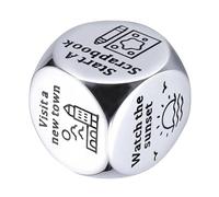 Psdndeww Stainless Steel Date Juego De Decisiones para Parejas Agregar Y Emoción A Sus Noches Especiales Parejas Tomadoras De Decisiones