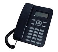 Psdndeww Teléfono Teléfono De Escritorio De Oficina Profesional Teléfono Fijo con Cable con Pantalla De Llamada para Hoteles Y Empresas Electrónica De Oficina