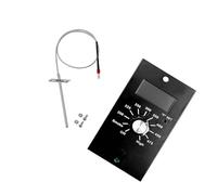 Psdndeww Termopar De Parrilla SUS304 con Compensación Unión Fría Y Transductor Termorregulación Estable con Hardware Fácil Montaje