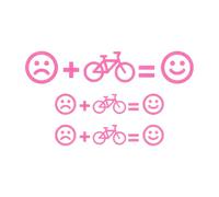 Psdndeww Transferencias De Ciclo Extraíbles Resto De Negación Registro Decorativo a Prueba De Decoloración para Complementos De Ciclismo Transferencias De Registros De Ciclismo Aire Libre