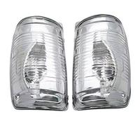 PSFDEWT 1 Pair Wing Mirror Indicator Lamp Lens Set Car Accessories, Left and Right Clear Car Mirror Lamp Lens
