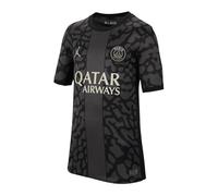 PSG DX9852-069 NK DF STAD JSY SS 3R T-Shirt Unisex Iron Grey/Black/Stone Tamaño S