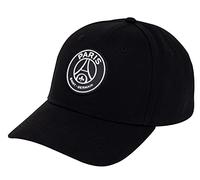 PSG Paris Saint Germain - Gorra oficial para adulto, talla ajustable, Negro , Talla única