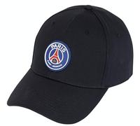 PSG Paris Saint Germain - Gorra oficial (talla ajustable), Negro , Talla única