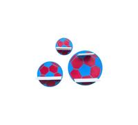 PsGreen Toniebox Tonie - Juego de mini balones de fútbol para habitación infantil (similar a los colores del equipo de fútbol)