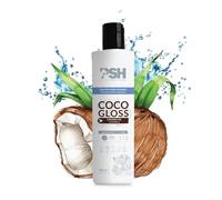 PSH Hard Coconut - Champú para Perros y Gatos con Aceite de Coco, Hidratante y Reparador - Pelo Duro - Brillo y Nutrición - Uso Frecuente - Vegano - 300 ml