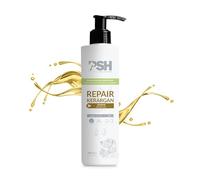 PSH Repair Kerargan - Acondicionador para Perros y Gatos con Keratina y Aceite de Argán - Reparador y Nutritivo - Fortalece el Pelo Seco y Desnutrido - Ideal para Pelo Corto y Duro - Vegano - 300 ml